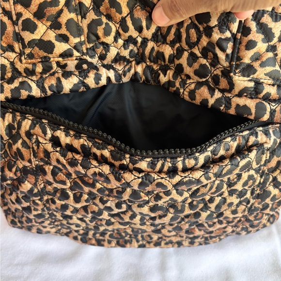 Brighton Quilted Heart To Heart Kameron Utility Tote Catwalk Leopard Print - Picture 10 of 10